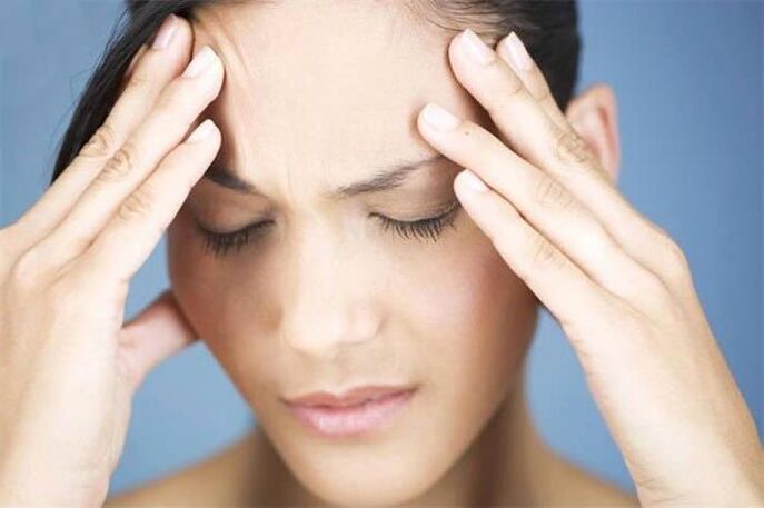 Cervical osteochondosis headache